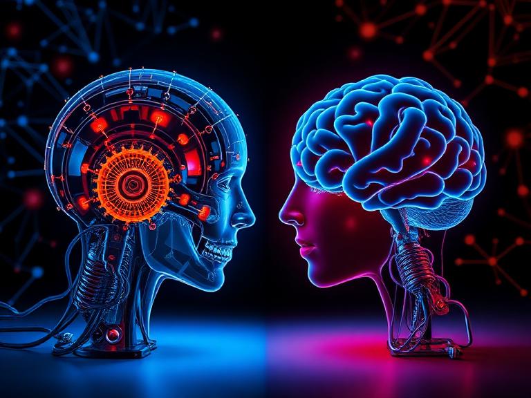 AI and the human brain can solve problems differently, with each having unique strengths.