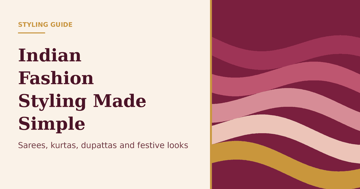 Indian fashion styling tips featured